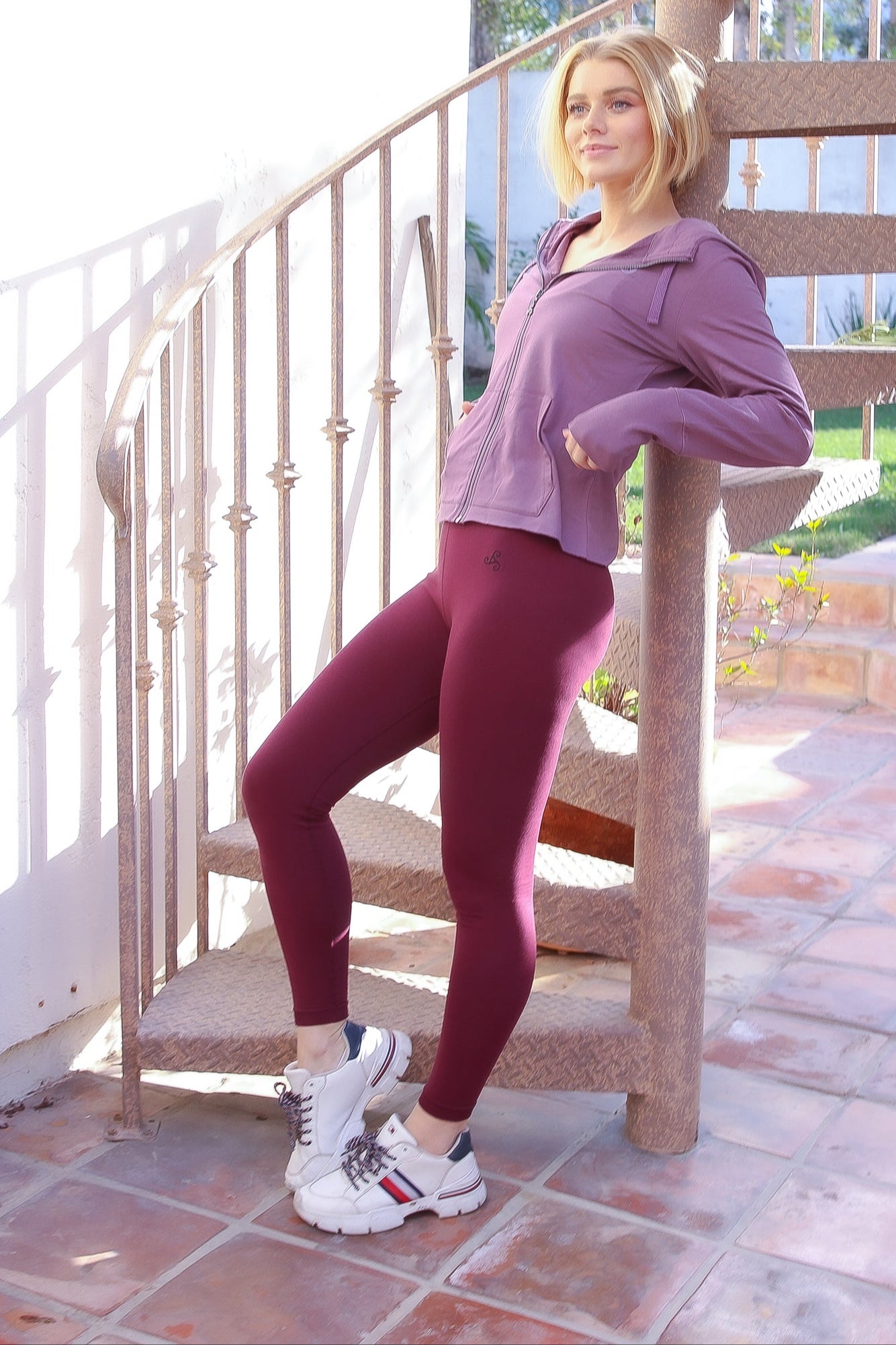 Gia Pique texture Legging (Seamless)
