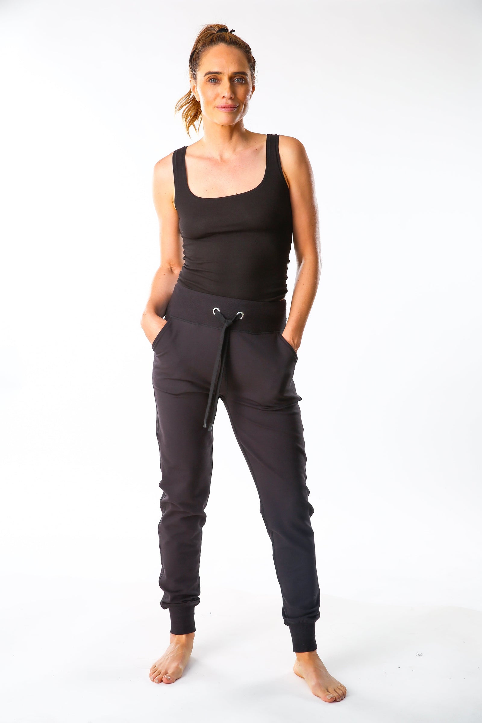 Green Apple Active 27" Audrey Jogger - Jet Black 27"  Audrey Jogger - Jet Black