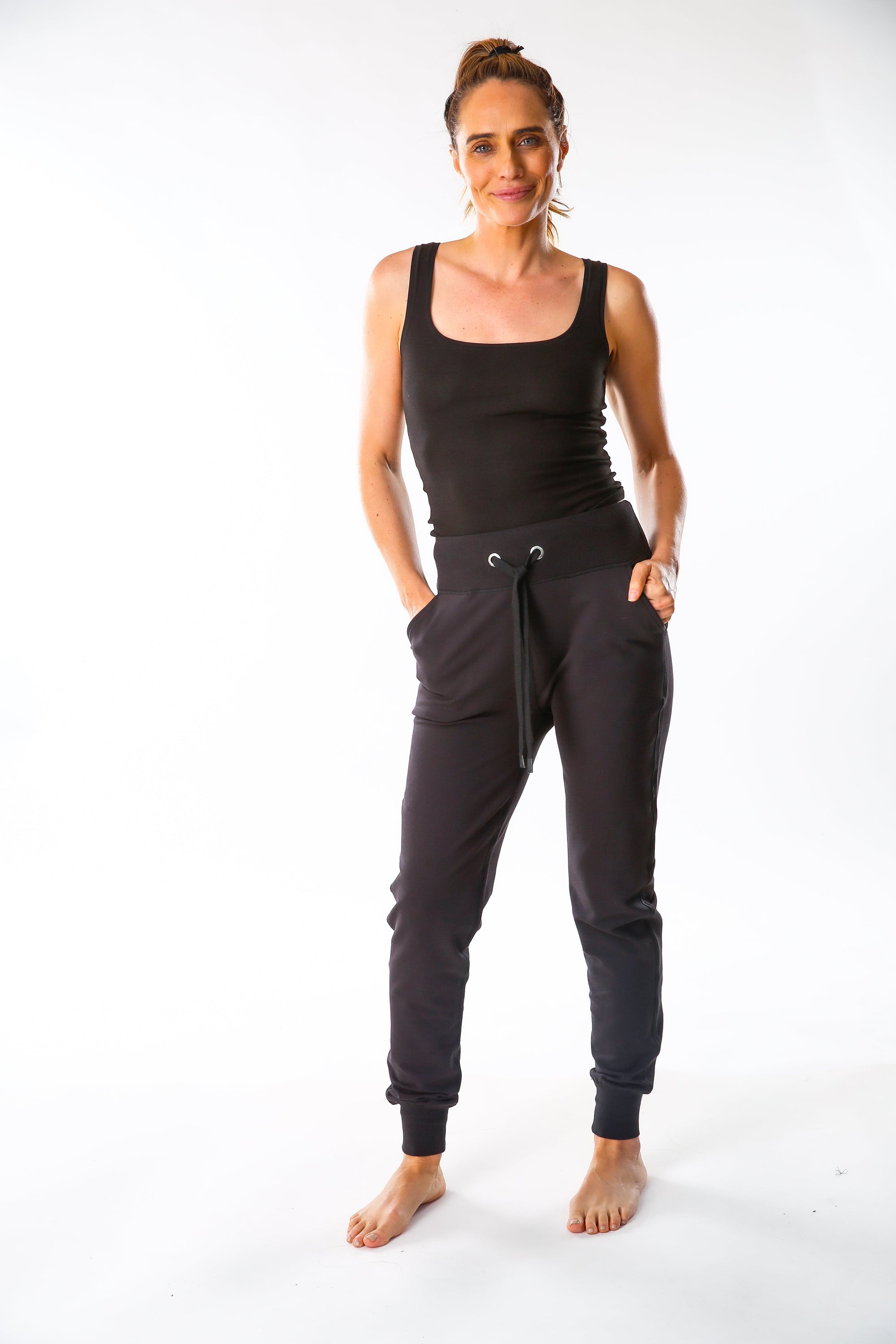 Green Apple Active 27" Audrey Jogger - Jet Black 27"  New Audrey Jogger - Jet Black