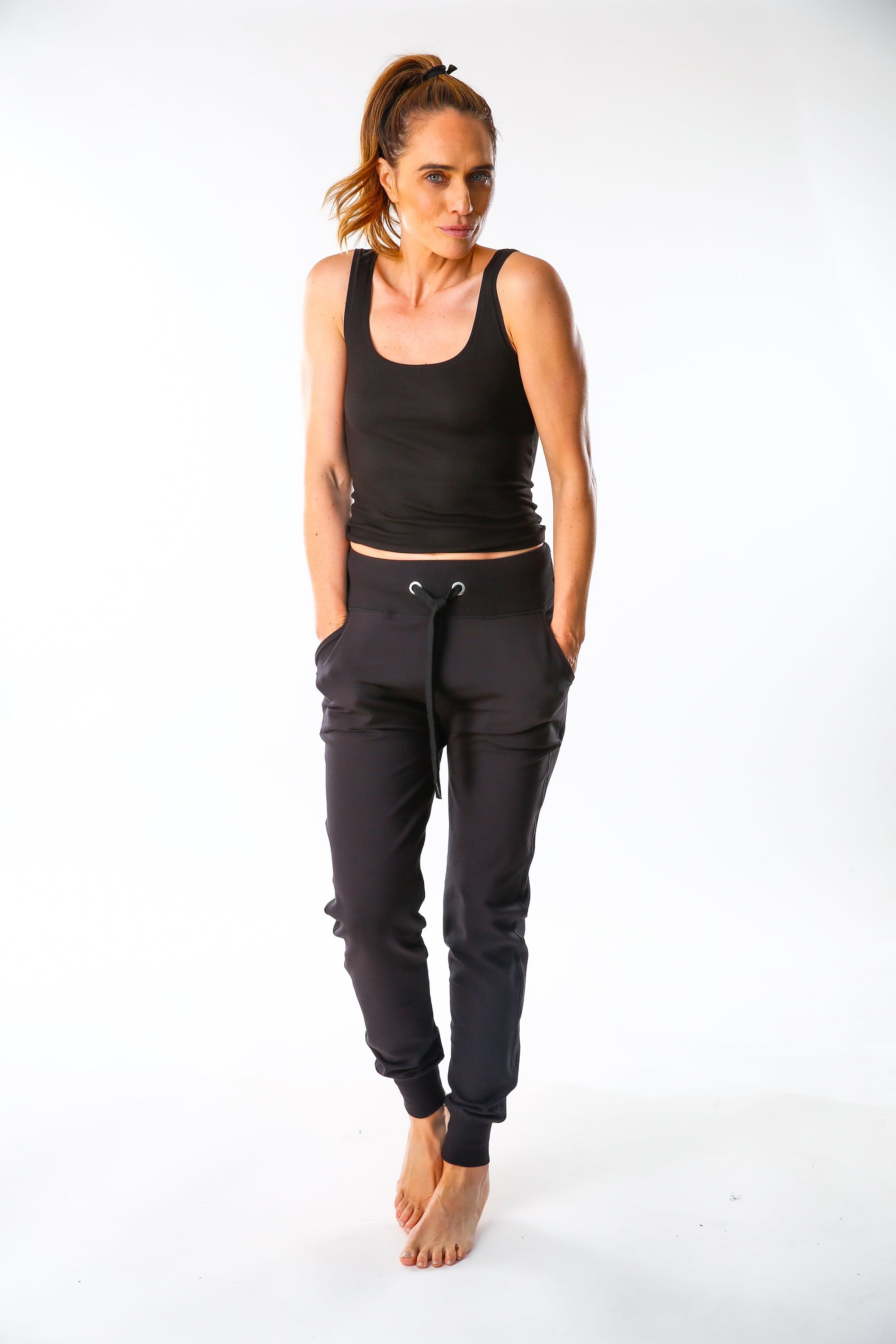 Green Apple Active 27" Audrey Jogger - Jet Black 27"  New Audrey Jogger - Jet Black