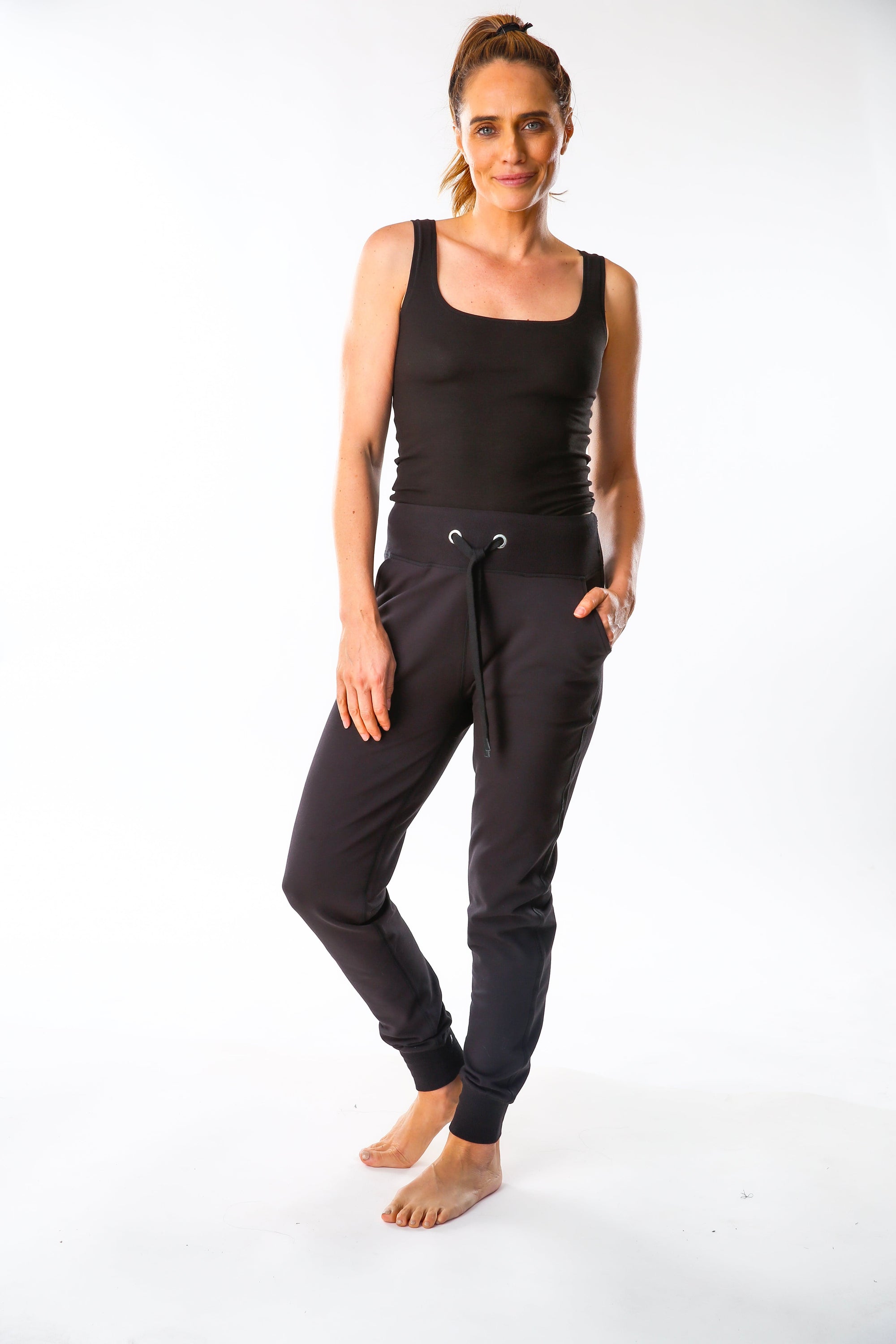 Green Apple Active 27" Audrey Jogger - Jet Black 27"  New Audrey Jogger - Jet Black